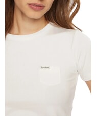 GUESS JEANS SS SLIM POCKET  Camiseta de manga corta purwhite - camiseta - 3