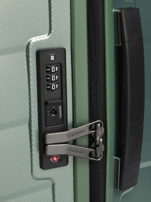 ATTRIX Carro de tamaño mediano albahaca verde - Trolley Rígidos