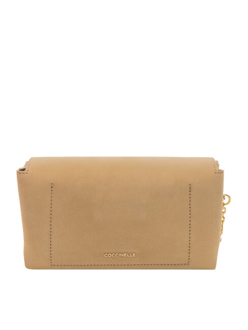 ARLETTIS PRINT Bolso de mano de piel texturizada tostado - Bolsos Mujer