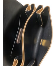 COCCINELLE ARLETTIS PRINT Bolso de mano de piel texturizada tostado - Bolsos Mujer - 5