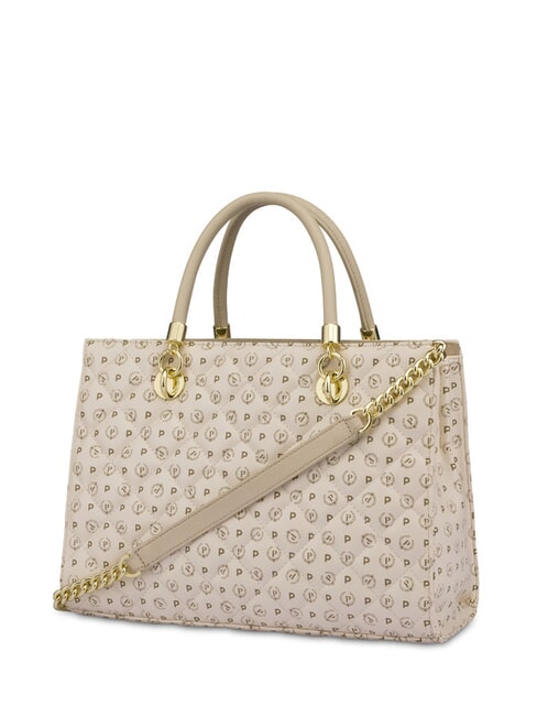 HERITAGE MATELASSE Bolso de mano con bandolera Marfil - Bolsos Mujer