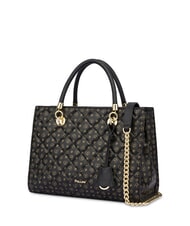 POLLINI HERITAGE MATELASSE Bolso de mano con bandolera negro - Bolsos Mujer - 2