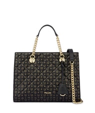 POLLINI HERITAGE MATELASSE Bolso de mano con bandolera negro - Bolsos Mujer - 3