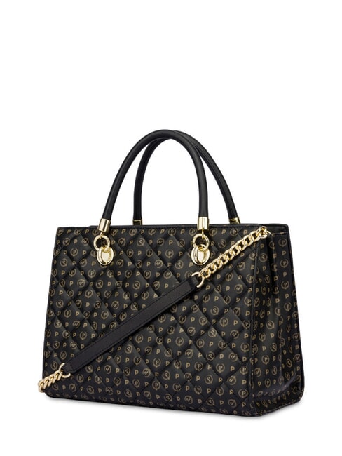 HERITAGE MATELASSE Bolso de mano con bandolera negro - Bolsos Mujer