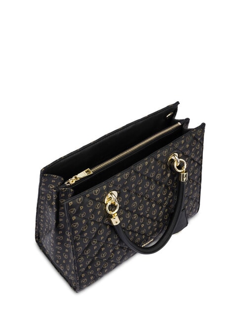 HERITAGE MATELASSE Bolso de mano con bandolera negro - Bolsos Mujer