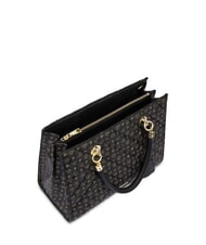 POLLINI HERITAGE MATELASSE Bolso de mano con bandolera negro - Bolsos Mujer - 5