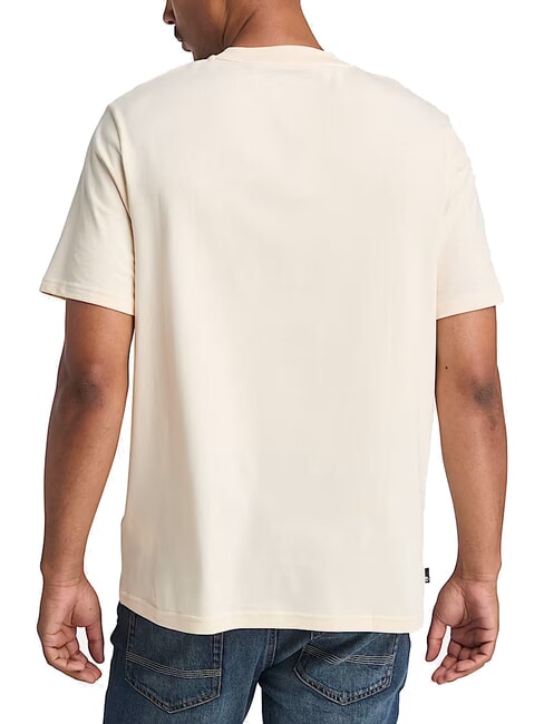 EMBROIDERY TONAL Camiseta de algod&oacute;n humo blanco - camiseta