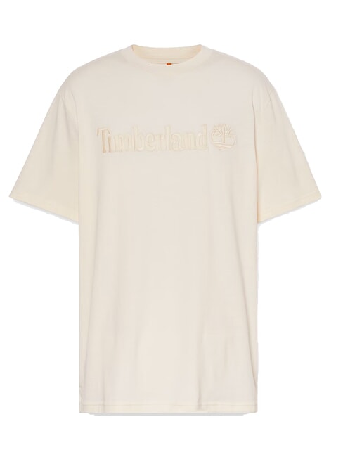 EMBROIDERY TONAL Camiseta de algod&oacute;n humo blanco - camiseta
