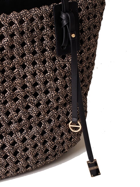 LA NIDO SHOPPER LARGE Bolso de hombro OP / NATURAL / NEGRO - Bolsos Mujer