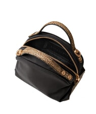 BORBONESE SEXY NYLON Mini bolso de ba&uacute;l op negro / natural - Bolsos Mujer - 5