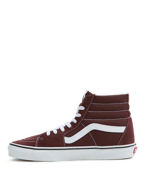 UA SK8-HI Zapatillas de piel teor&iacute;a del color chocolate amargo - Zapatos unisex