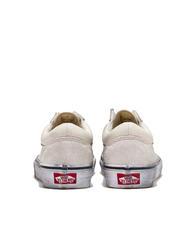 VANS UA OLD SKOOL  Zapatillas de piel blanco estresado/blanco - Zapatos unisex - 3