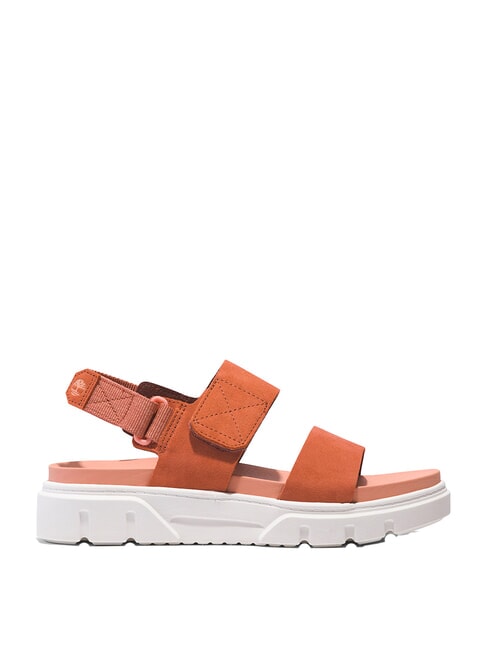 GREYFIELD Sandalias de cuero rojo medio - Zapatos Mujer