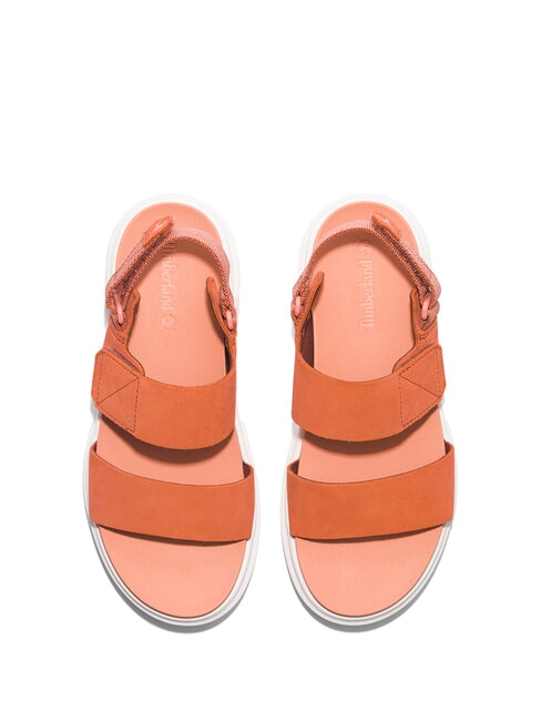 GREYFIELD Sandalias de cuero rojo medio - Zapatos Mujer