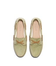 TIMBERLAND CLASSIC BOAT Zapatos náuticos de ante verde claro - Zapatos Mujer - 5