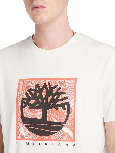 SHORT SLEEVE Camiseta de algodón blanco de la vendimia - camiseta