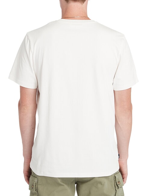 SHORT SLEEVE Camiseta de algodón blanco de la vendimia - camiseta