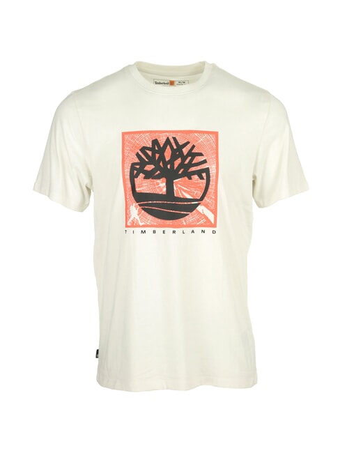 SHORT SLEEVE Camiseta de algodón blanco de la vendimia - camiseta