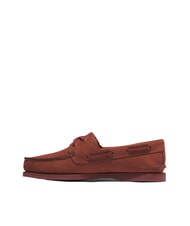 TIMBERLAND CLASSIC BOAT Zapatos náuticos de ante Nubuck rojo oscuro - Zapatos Hombre - 3