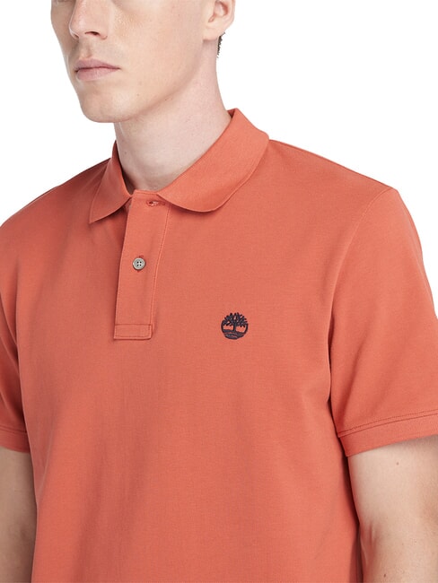 MILLERS RIVER Polo de piqué salsa picante - camisa polo