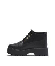 TIMBERLAND STONE STREET Botines de piel Jetblack - Zapatos Mujer - 3