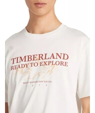 TIMBERLAND TFO SS OUTDOOR  Camiseta de algodón blanco de la vendimia - camiseta - 3