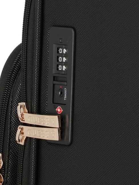 NOROM 18  Equipaje de mano con ruedas NEGRO - Equipaje de mano