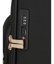 GUESS NOROM 18  Equipaje de mano con ruedas NEGRO - Equipaje de mano - 5