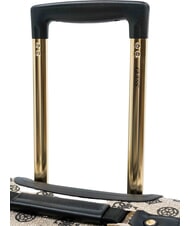 GUESS BEYZA 18 Maleta de mano con ruedas logotipo negro - Equipaje de mano - 5