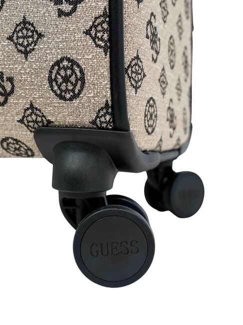 BEYZA 18 Maleta de mano con ruedas logotipo negro - Equipaje de mano