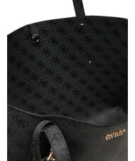 GUESS BRENTON  Bolso de hombro, con clutch bolsa de asas Vikky Large Roo Coalog - Bolsos Mujer - 5