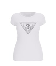 GUESS SS TRIANGLE OMBRE R3  Camiseta de manga corta purwhite - camiseta - 4