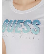 GUESS CN SS GLITTER  Camiseta de algodón purwhite - camiseta - 3