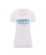 GUESS CN SS GLITTER  Camiseta de algod&oacute;n purwhite - camiseta - 4