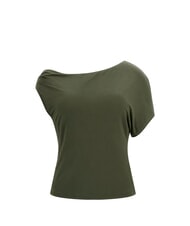 GUESS SS DOLMAN OFF MIRAYA  Camiseta de un solo hombro planta verde - camiseta - 4