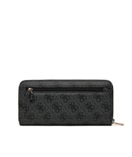 GUESS ECO BRENTON Cartera grande con cremallera alrededor bolsa de asas Vikky Large Roo Coalog - Carteras Mujer - 3