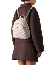 GUESS GIULLY Mochila acolchada con 2 compartimentos beige claro - Bolsos Mujer - 6