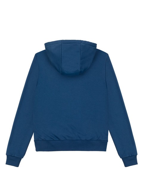 CONNECTIVE Sudadera con logo y capucha. azul oscuro - Sudaderas