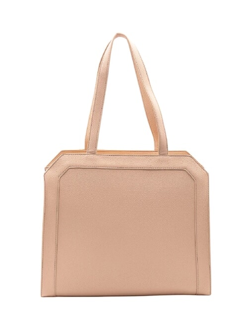 GRACE Bolso bandolera con tachuelas beige - Bolsos Mujer