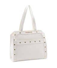 ROCCOBAROCCO GRACE Bolso bandolera con tachuelas Blanco - Bolsos Mujer - 2