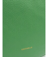COCCINELLE ALPHA  Bolso bandolera, en piel. menta - Bolsos Mujer - 3