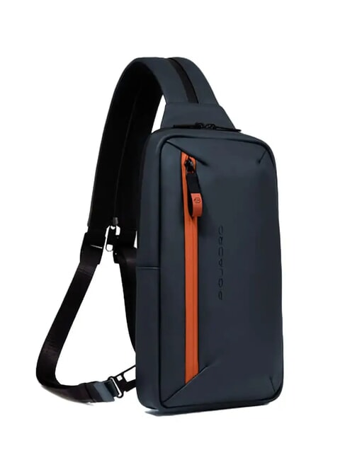 CORNER SPECIALE GOMMATO  Mochila de un hombro azul - Mochilas para portátil