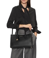 MICHAEL KORS SCARLETT  Bolso de mano, con bandolera, en piel. negro - Bolsos Mujer - 4