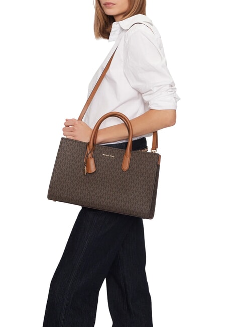 SCARLETT Bolso de mano, con bandolera brn/bellota - Bolsos Mujer