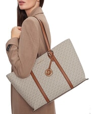 MICHAEL KORS TEMPLE Bolso de hombro vainilla/acrn - Bolsos Mujer - 5