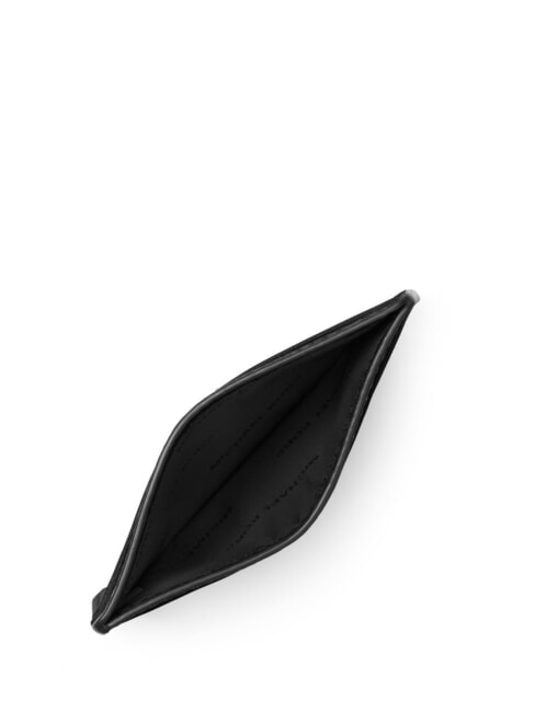 JET SET Tarjetero de piel negro - Carteras Mujer