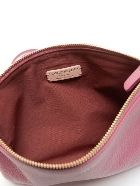 BEST CROSSBODY Minibolso de piel rosa pulpa - Bolsos Mujer