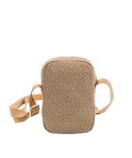 BORBONESE CLASSICA Microbolso porta smartphone beiger yegua - Bolsos Mujer - 4