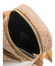 BORBONESE CLASSICA Microbolso porta smartphone beiger yegua - Bolsos Mujer - 5