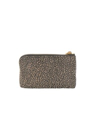 BORBONESE CLASSICA Estuche para monedas con llavero OP / NATURAL / NEGRO - Llaveros - 4